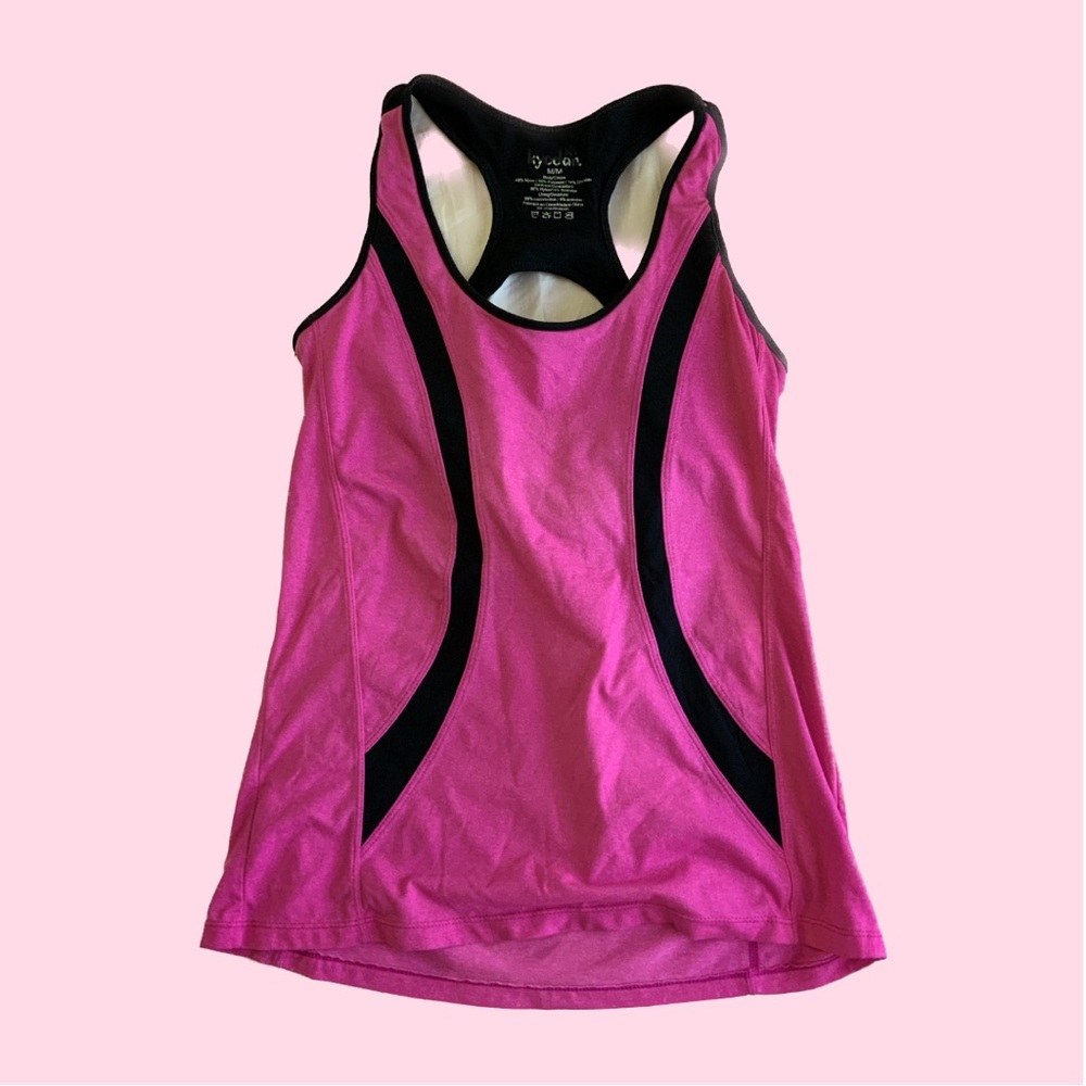 Kyodan Pink & Black Women’s Activewear Tank Top